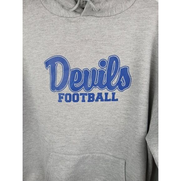 Champion Mens Arizona State Sun Devils Hoodie Sweatshirt XL Gray Pullover - Picture 3 of 10